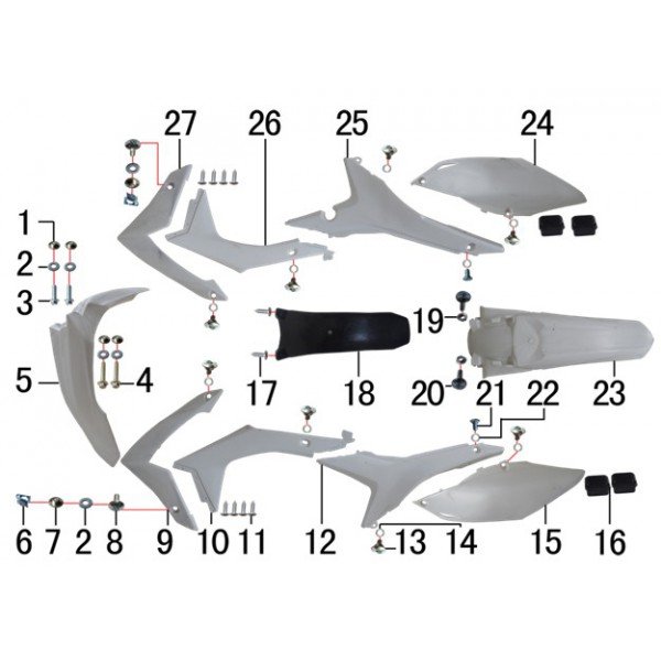 Графика на мотоцикл кроссовый Сузуки РМ 250