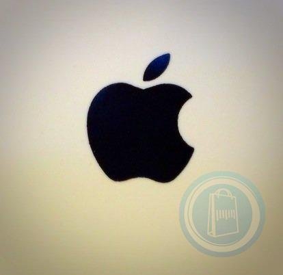 Стикер яблоко айфон