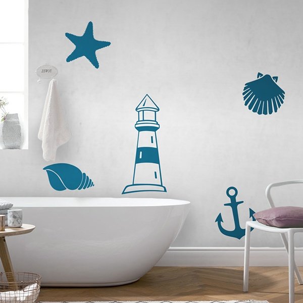 Декоративные элементы в ванную комнату