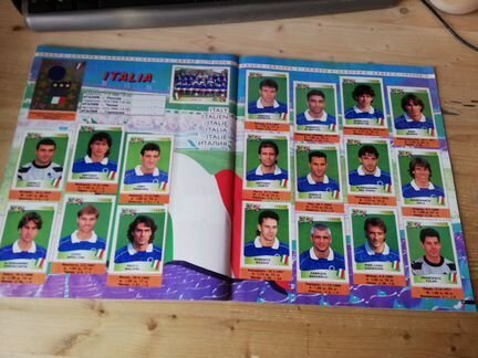 Panini наклейки евро 96