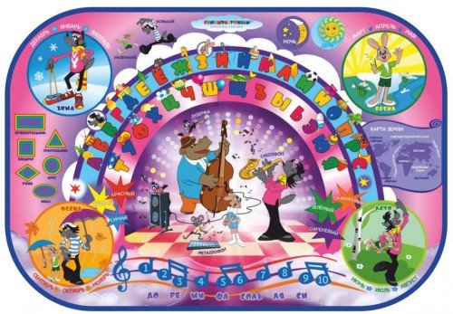 Набор мебели Дэми №3 всезнайка синий