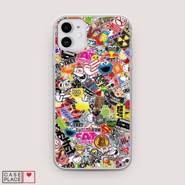 Наклейки на чехол для телефона