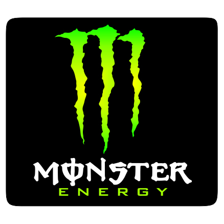 Monster наклейка