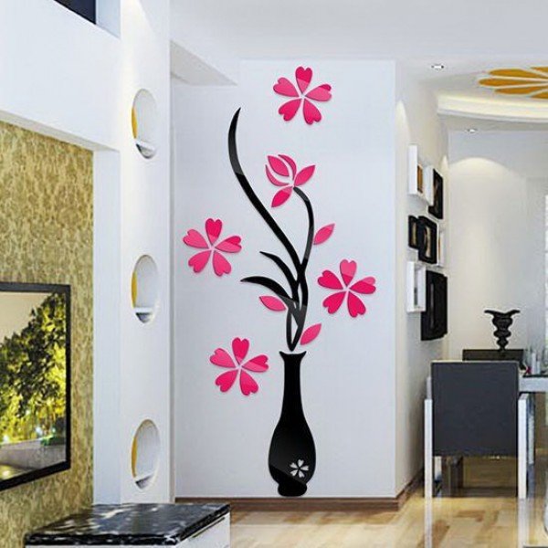 Акриловые наклейки на стену