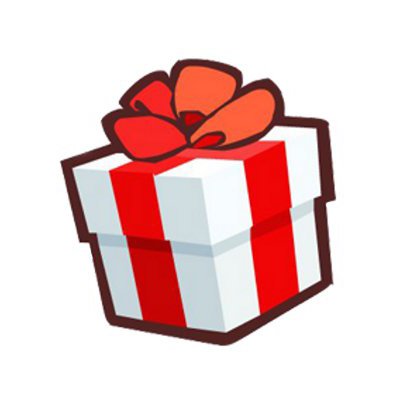 Стикер в виде подарка