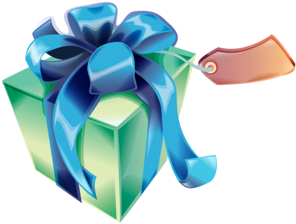 Необычные Стикеры подарки на белом фоне