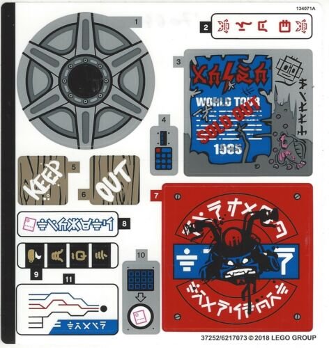 Наклейки лего Ниндзяго