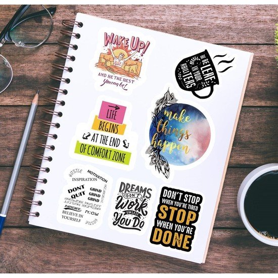 Наклейки мотивация