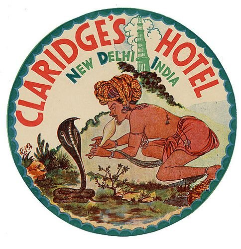 Старинные наклейки