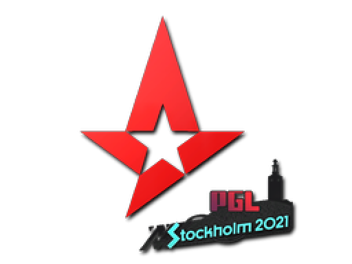 Katowice 2019 Gold Astralis Sticker