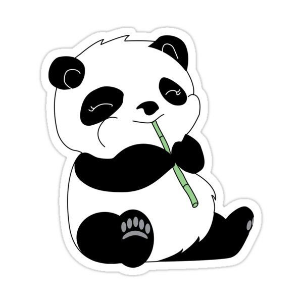 Наклейка Панда