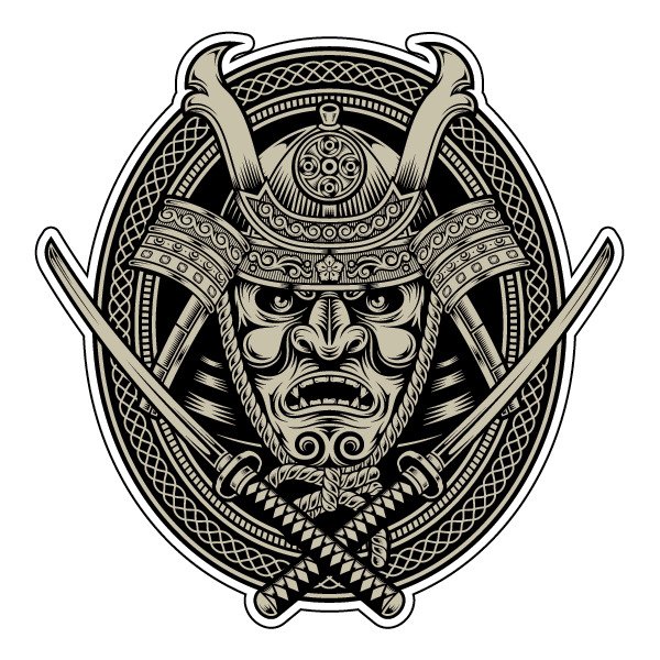 Надпись Самурай