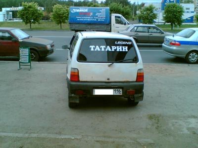 Наклейка татарин