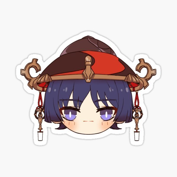 Наклейки Геншин Импакт