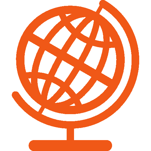 Глобус земля с луной вместе