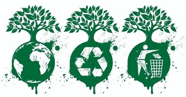 Экологический логотип дерево