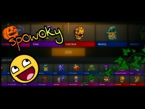 Хэллоуин наклейки стандофф