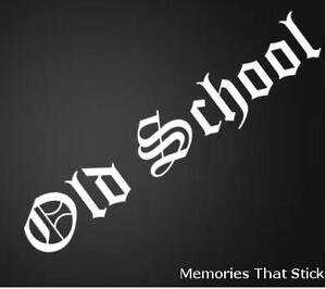 Наклейка на авто олдскул