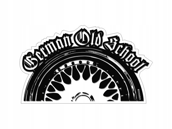 Наклейка на авто олдскул