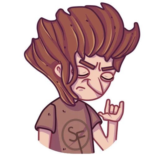 Стикеры Салли фейс для ватсап