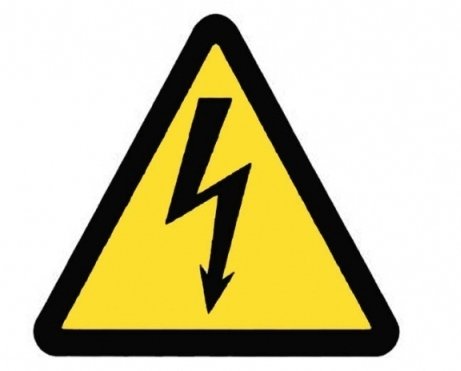 W08 опасность поражения электрическим током