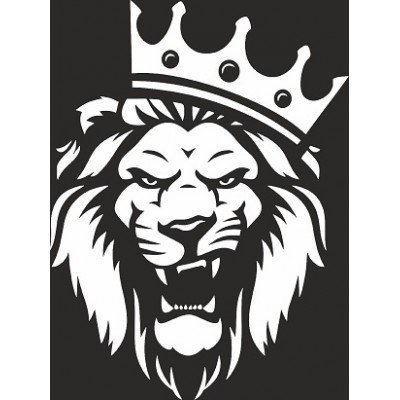 Наклейка лев (47 фото)