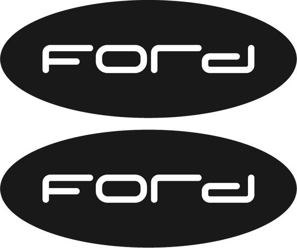 Наклейка Форд на эмблему