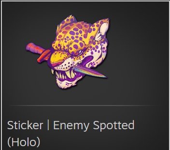 Glock 18 ласка с наклейкой