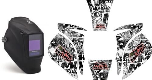 Маска сварщика Miller наклейки