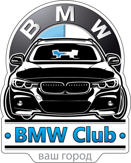 Наклейка BMW