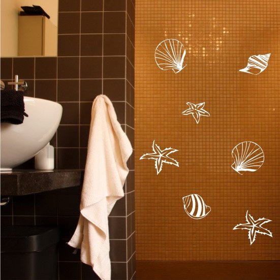 Плитка в ванную декор