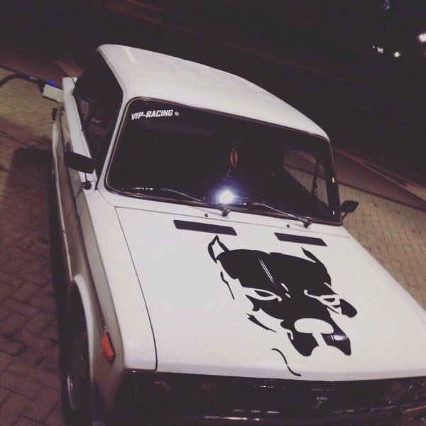 ВАЗ 2107 питбуль