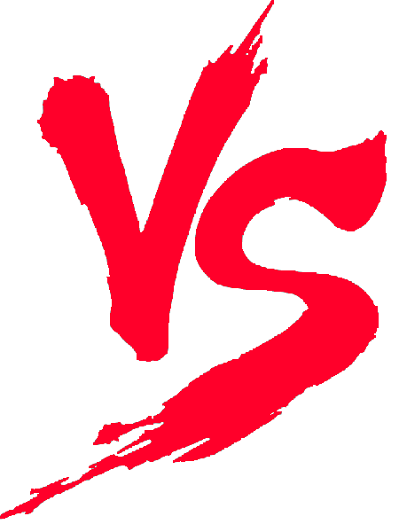 Vs на белом фоне