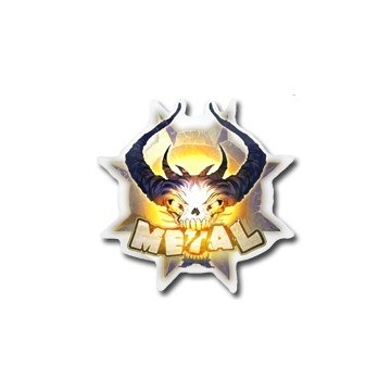 Наклейка утренний вой