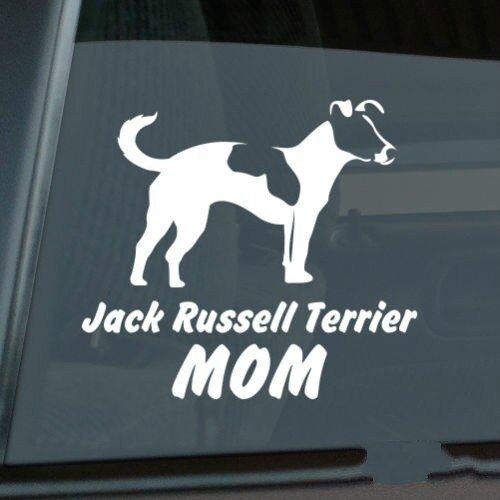 Наклейка на авто Джек Рассел