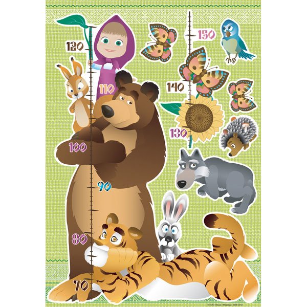 Panini. Журнал для наклеек Маша и медведь