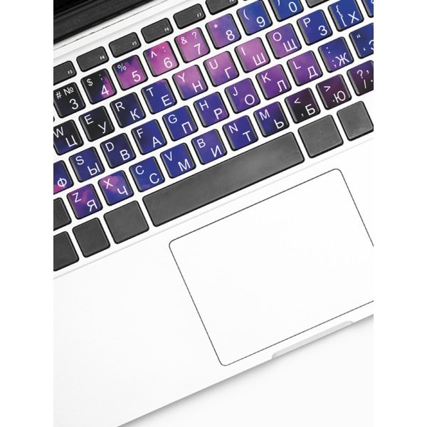 Наклейки на клавиатуру ноутбука