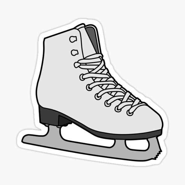 Фигурные коньки вектор