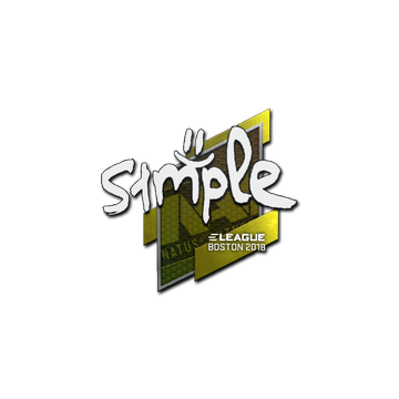 Наклейка Симпл КС го