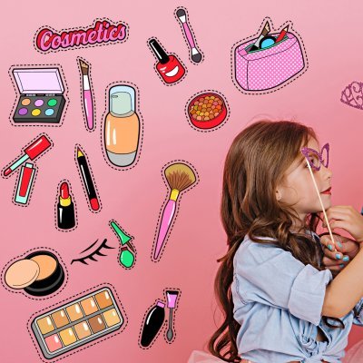 Стикер "косметика"