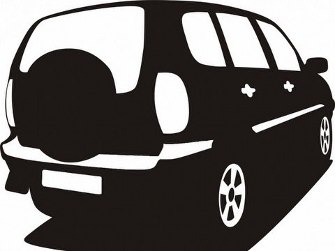 Chevrolet Niva наклейка