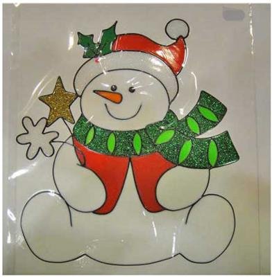 Гелевые наклейки на стекло