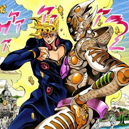 Джоджо принт на значок