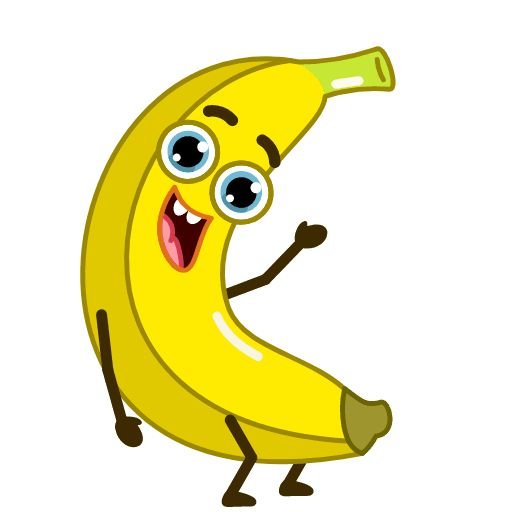 Наклейки на бананах