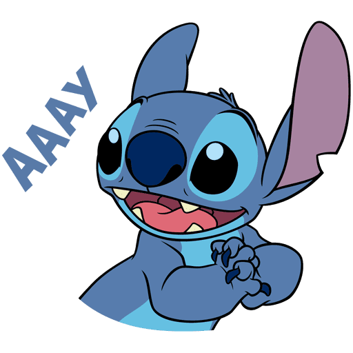 Стикеры Лило и Стич в ВК