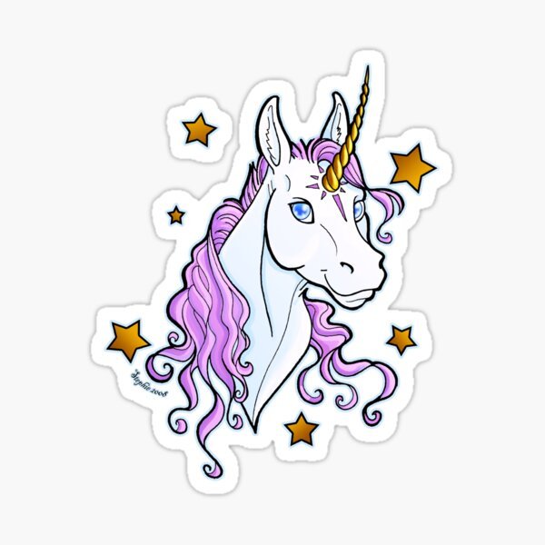 Наклейка Единорог