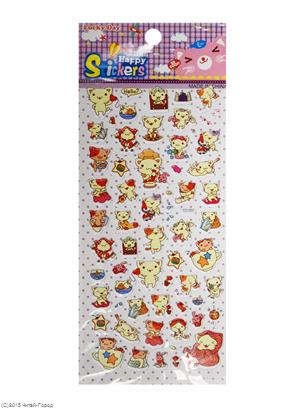 Наклейки авокадо котики