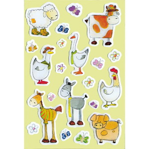 Наклейки для подписывания тетрадей