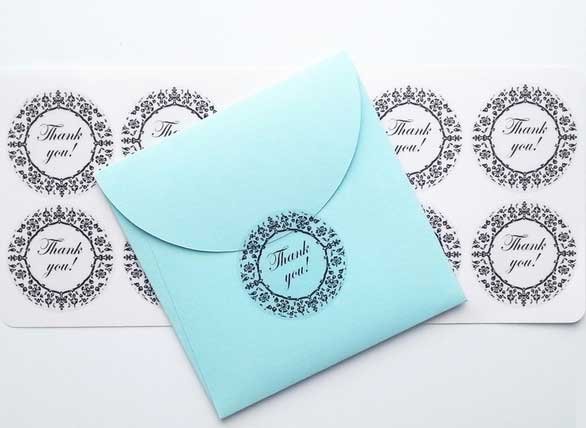 Прозрачные наклейки