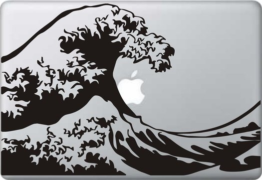 Большая волна в Канагаве Minimalist